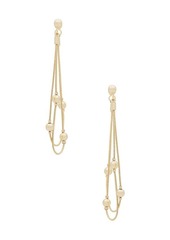 Ettika Bubble Snake Chain Earrings