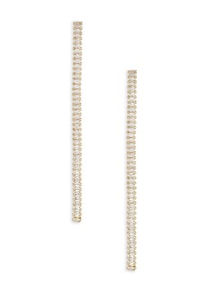 Ettika Crystal Ladder Linear Drop Earrings