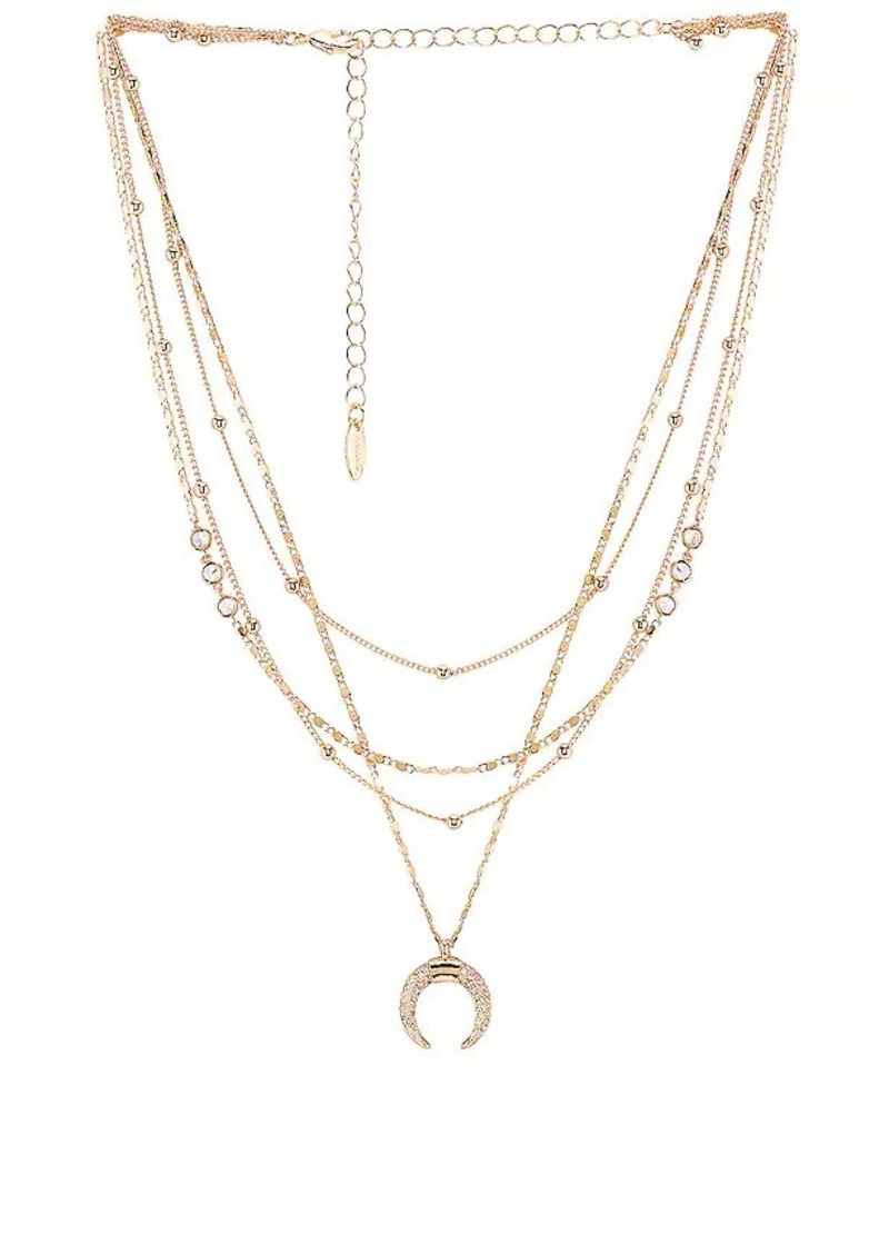 Ettika Layered Moon Necklace