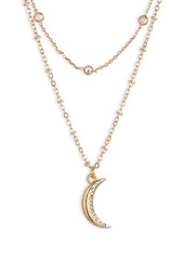 Ettika Moon Charm Layered Necklace