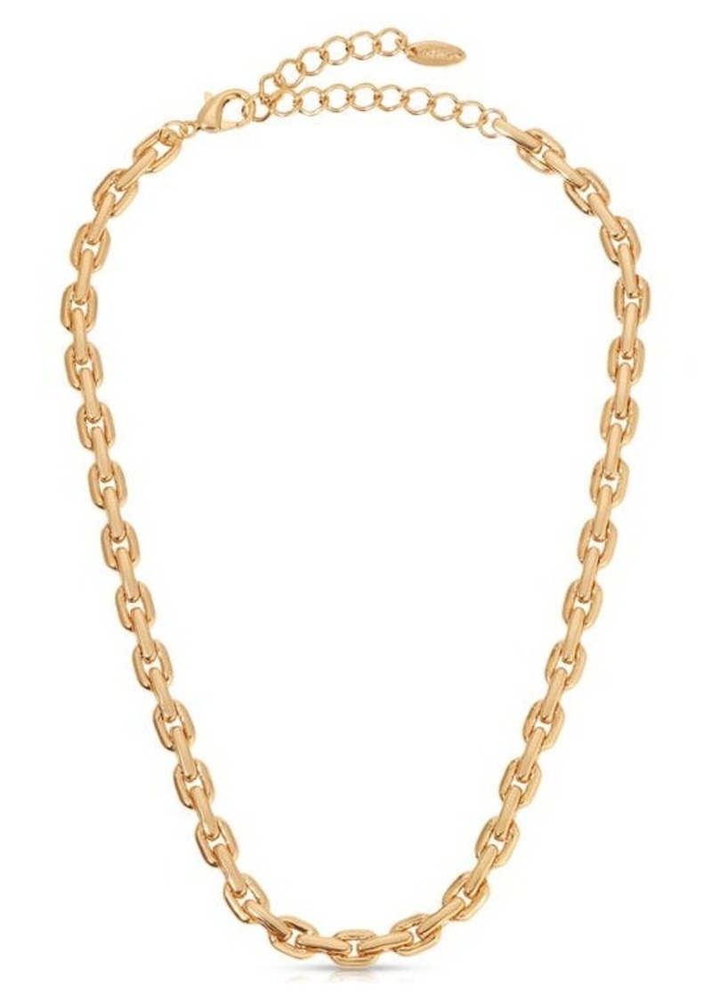 Ettika Oval Chain Necklace