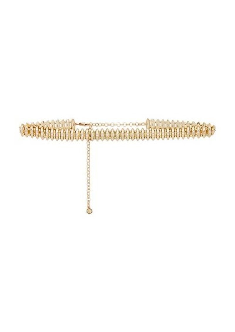 Ettika Oval Dome Baguette Choker