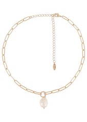 Ettika Pearl Pendant Necklace