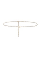 Ettika Polished Pebble Pearl Body Chain