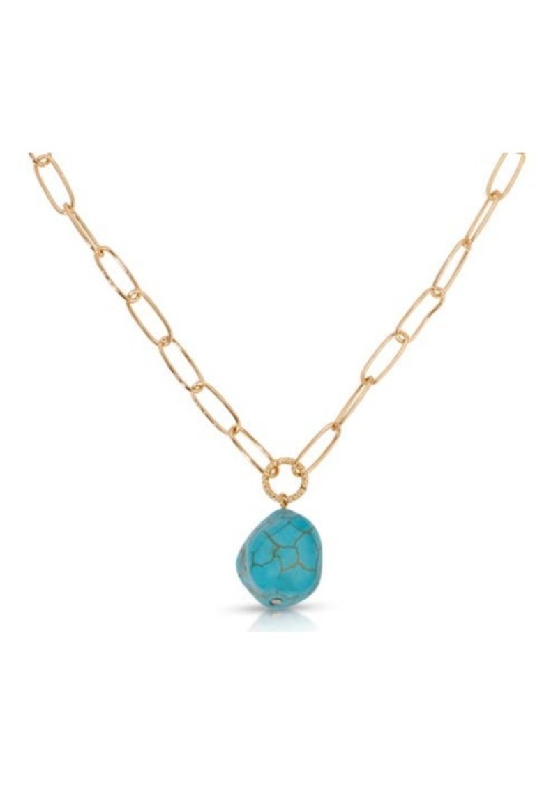 Ettika Turquoise Pendant Necklace at Nordstrom