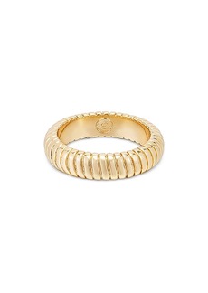 Ettika Twisted Flex Ring in 18K Gold Plated