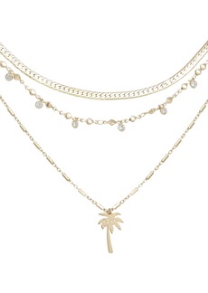 Ettika West Palm Layered Necklace - Gold