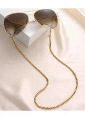 Ettika Women's 18k Gold Plated Linked Up Glasses Chain - Gold-Plated