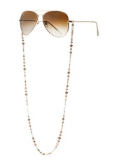 Ettika Women's 18k Gold Plated Real Aces Glasses Chain - Gold-Plated