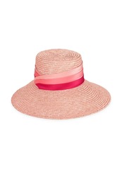 Eugenia Kim Annabelle Satin Ribbon Straw Sun Hat