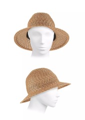 Eugenia Kim Courtney Packable Straw Fedora