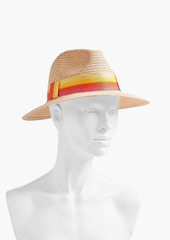 Eugenia Kim - Courtney striped hemp-blend Panama hat - White - ONESIZE