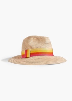 Eugenia Kim - Courtney striped hemp-blend Panama hat - White - ONESIZE