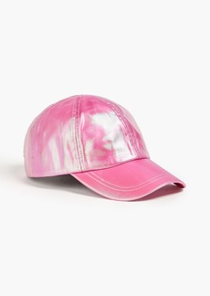 Eugenia Kim - Holographic woven baseball cap - Pink - ONESIZE