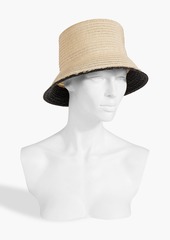 Eugenia Kim - Jonah two-tone straw bucket hat - Neutral - ONESIZE