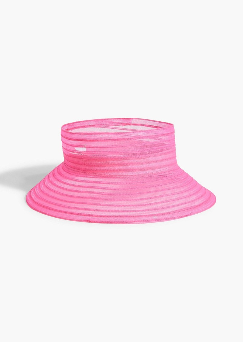 Eugenia Kim - Kayla mesh visor - Pink - ONESIZE