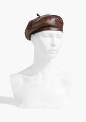 Eugenia Kim - Leather beret - Brown - ONESIZE
