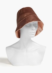 Eugenia Kim - Metallic satin bucket hat - Neutral - ONESIZE