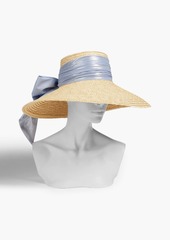 Eugenia Kim - Mirabel bow-embellished straw sunhat - Neutral - ONESIZE