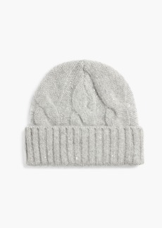 Eugenia Kim - Roan sequin-embellished cable-knit beanie - Gray - ONESIZE