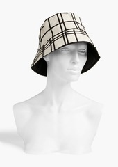 Eugenia Kim - Yuki embroidered woven bucket hat - White - ONESIZE