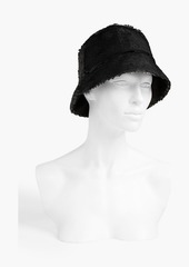 Eugenia Kim - Yuki sequined woven bucket hat - Black - ONESIZE