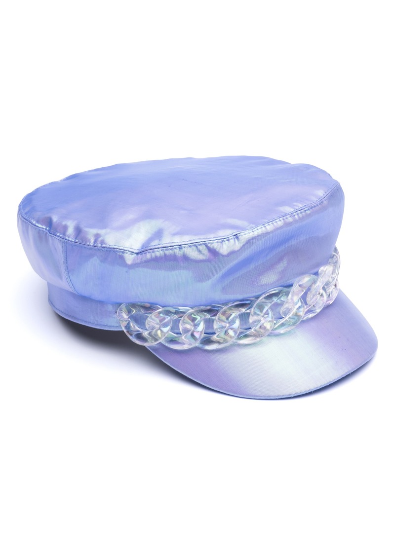 Eugenia Kim Holographic Conductor Cap in Lavender at Nordstrom Rack