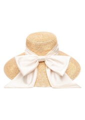 Eugenia Kim Mirabel Bow Straw Sun Hat