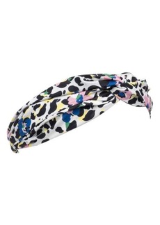 Eugenia Kim Penny Leopard Print Head Wrap in Multicolor at Nordstrom