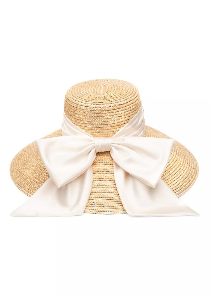 Eugenia Kim Mirabel Satin Bow Sunhat