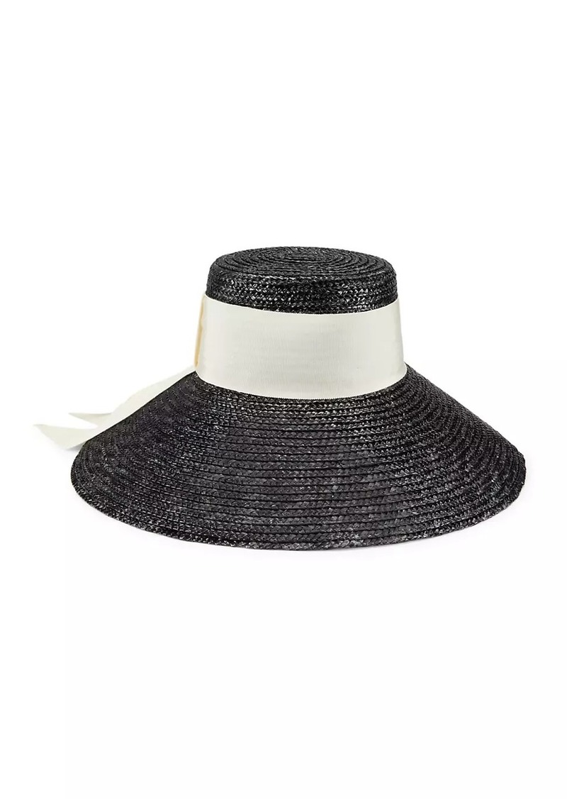 Eugenia Kim Mirabel Straw Wide-Brim Fedora