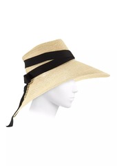 Eugenia Kim Mirabel Wide-Brim Straw Sun Hat