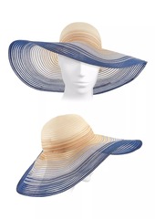 Eugenia Kim Sunny Wide-Brim Ombré Sun Hat