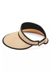 Eugenia Kim Trixie Woven Visor Hat