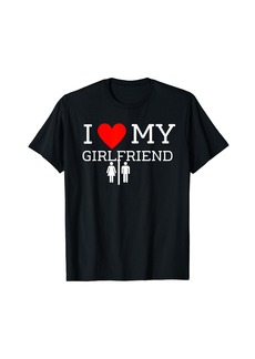 Express I Love My Girlfriend - I Heart My Girlfriend - Surprise T-Shirt