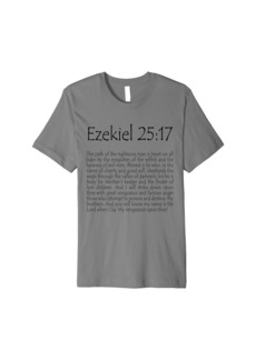 Ezekiel 25:17 Light Design Premium T-Shirt