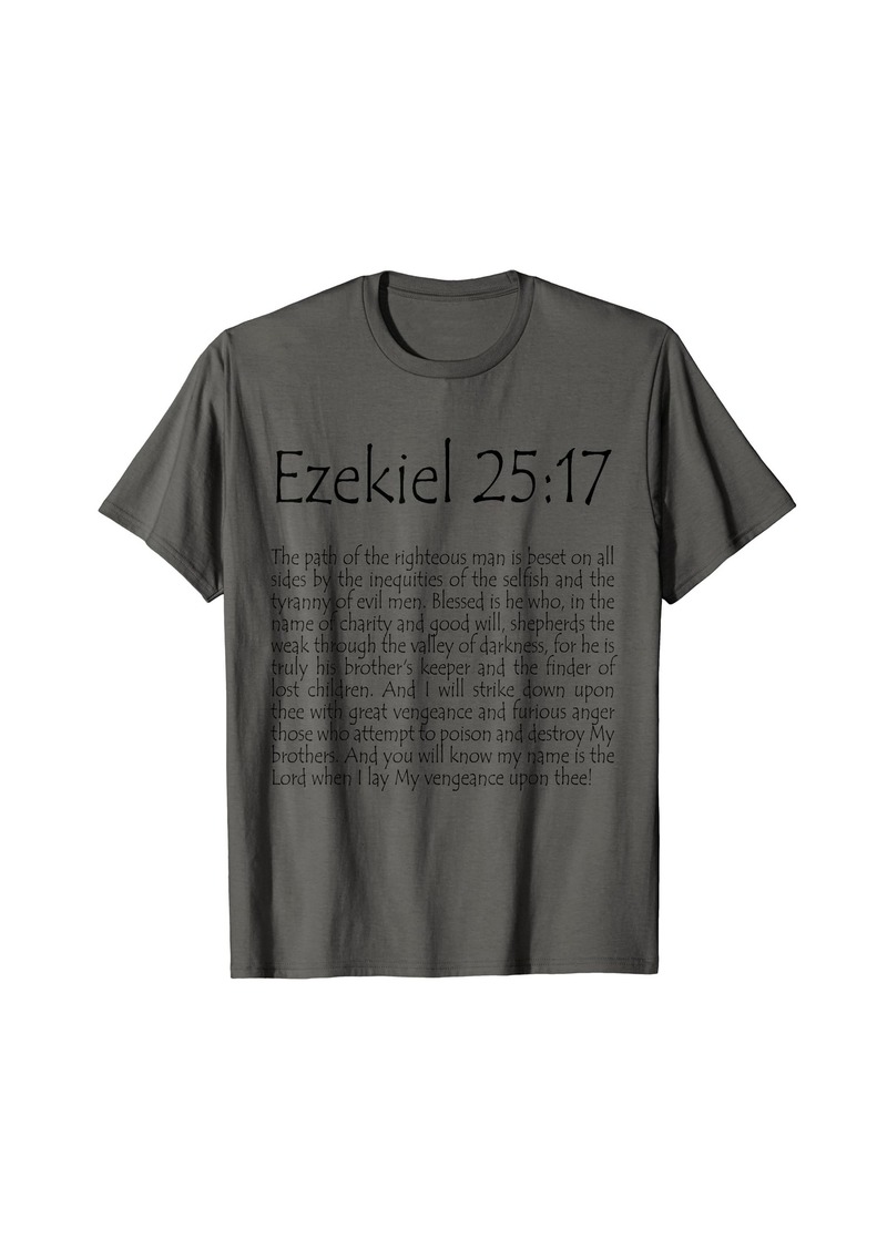 Ezekiel 25:17 Light T-Shirt