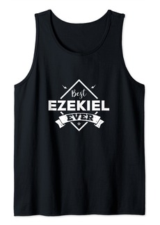 Mens Best Ezekiel Ever Custom Name Celebration Tank Top