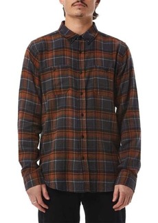 Ezekiel Milhouse Classic Fit Plaid Flannel Oxford Shirt