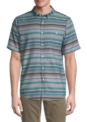 Ezekiel Pontoon Striped Regular-Fit Shirt