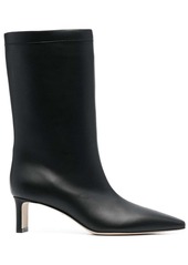 Fabiana Filippi 55mm pointed-toe leather boots