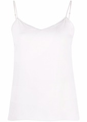 Fabiana Filippi bead-detail V-neck tank top