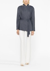 Fabiana Filippi belted wrap jacket