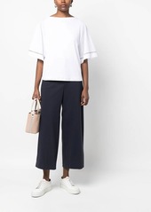 Fabiana Filippi cropped wide-leg trousers