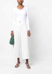 Fabiana Filippi cropped wide-leg trousers