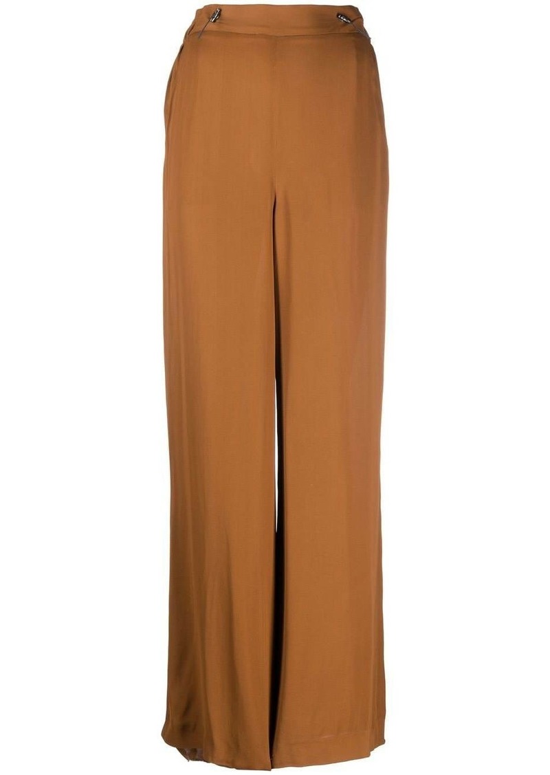 Fabiana Filippi double-breasted detail trousers