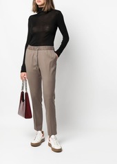 Fabiana Filippi drawstring tapered-leg trousers