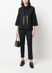 Fabiana Filippi drawstring-waist tapered trousers