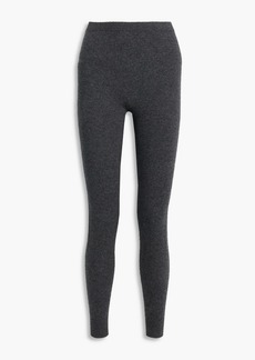 Fabiana Filippi - Mélange cashmere leggings - Gray - IT 42