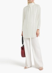 Fabiana Filippi - Silk-blend crepe blouse - White - IT 42